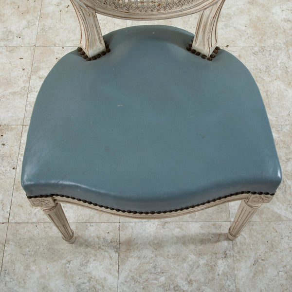 Eight Medallion Back Chairs