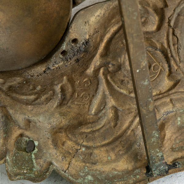 Pair of Bronze Billiard Pocket