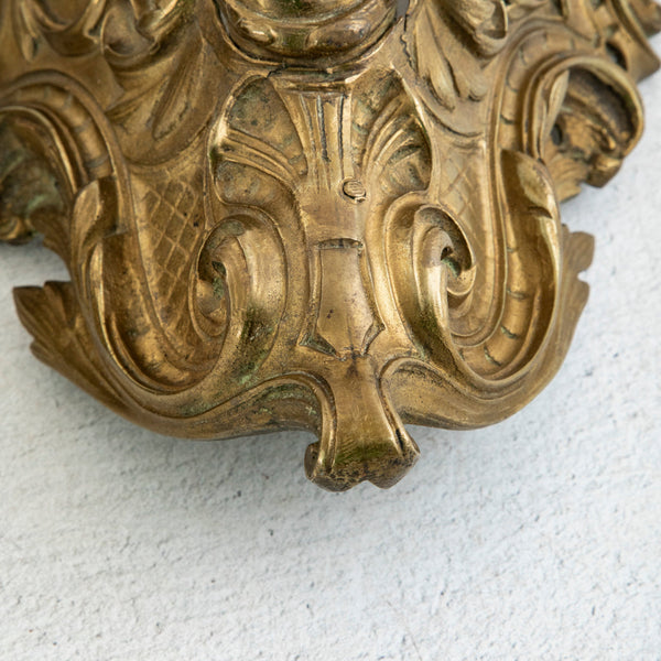 Pair of Bronze Billiard Pocket