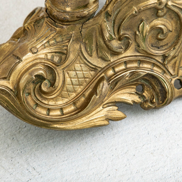 Pair of Bronze Billiard Pocket