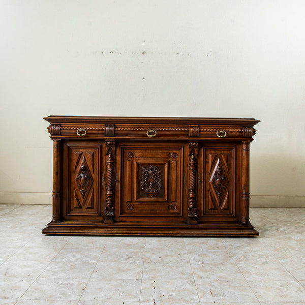 Henri II Walnut Enfilade