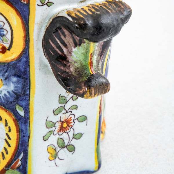 Faience de Rouen Cachepot