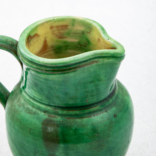 Green Faience Pitcher