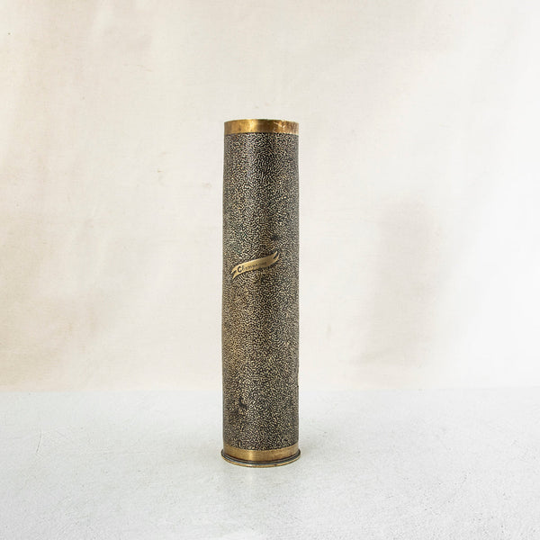 Trench Art Vase