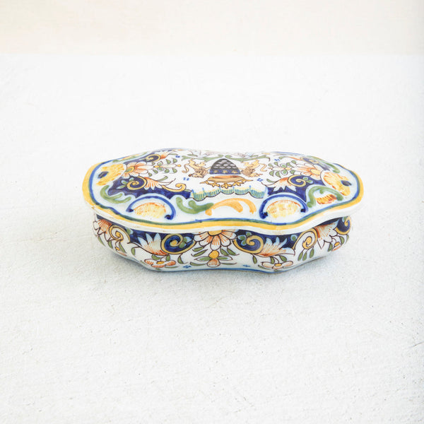 Faience Box with Lid