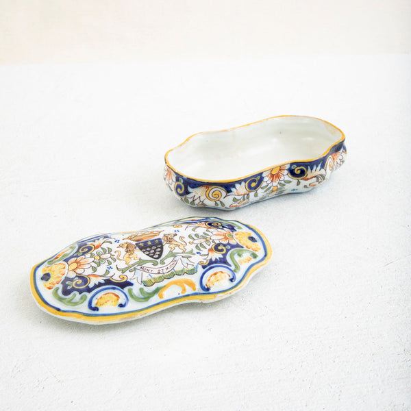 Faience Box with Lid