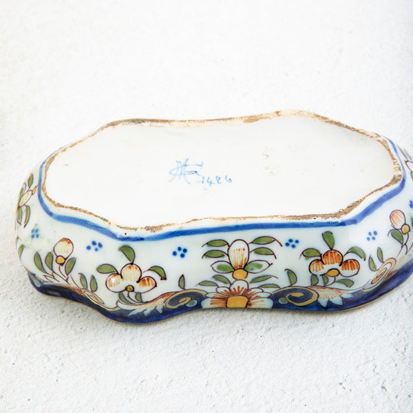 Faience Box with Lid