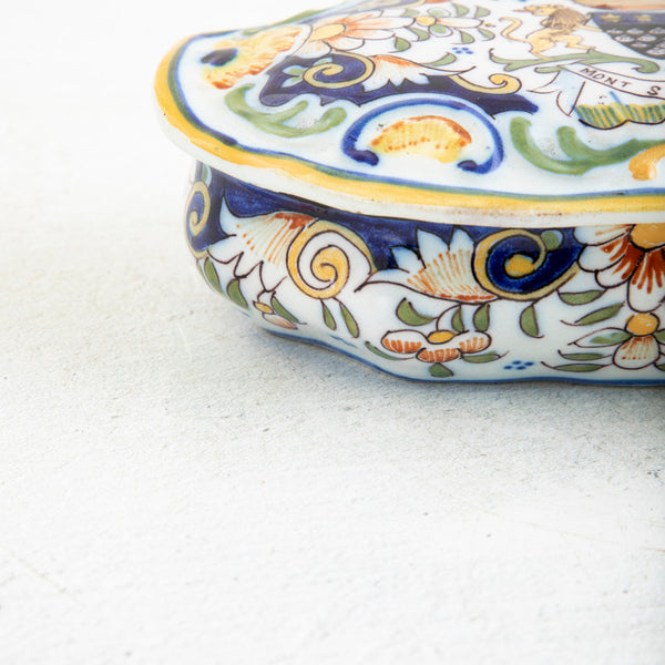 Faience Box with Lid