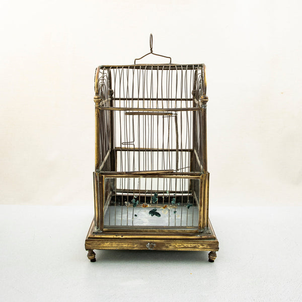 19th Century Brass Birdcage