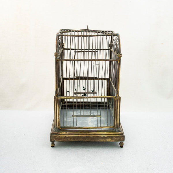 19th Century Brass Birdcage