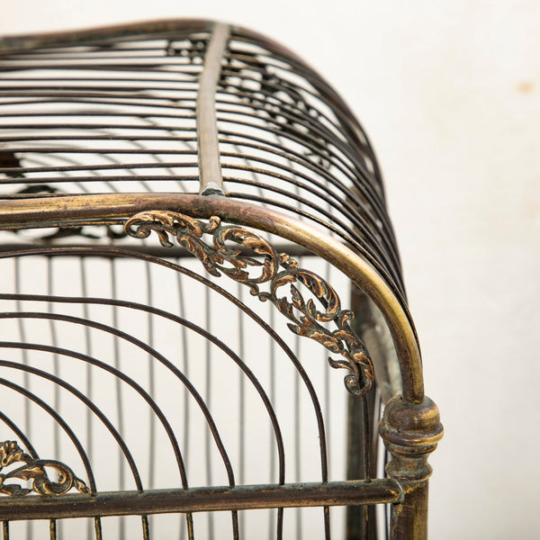 19th Century Brass Birdcage