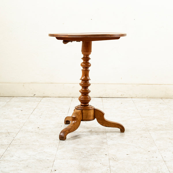Louis Philippe Pedestal Table