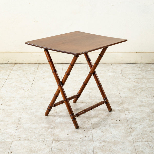 Mahogany Campaign Table