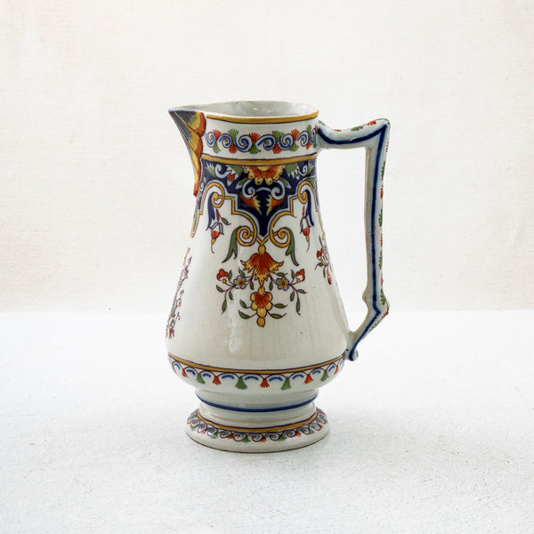 Faience Pitcher
