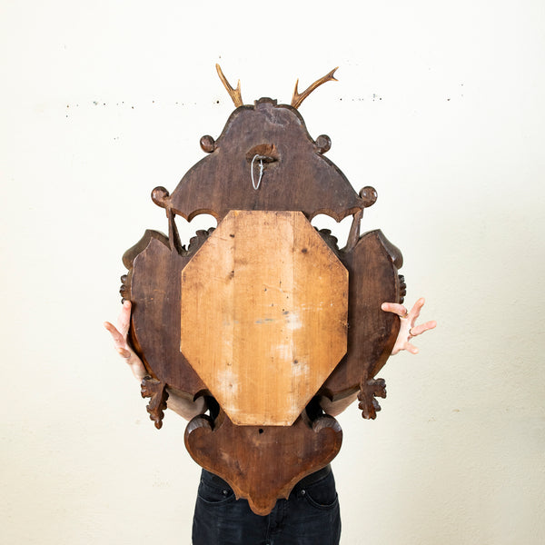 Black Forest Barometer and Clock