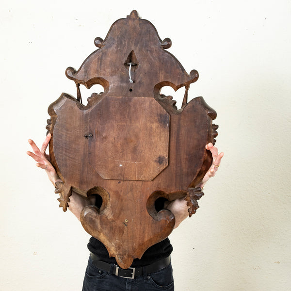 Black Forest Barometer and Clock