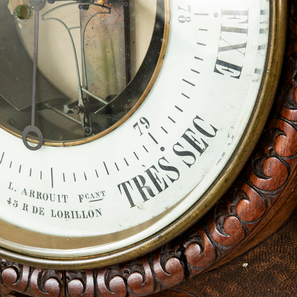 Black Forest Barometer and Clock