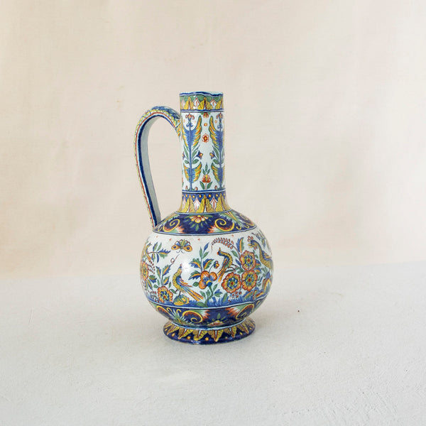 19th Century Faience Pitcher