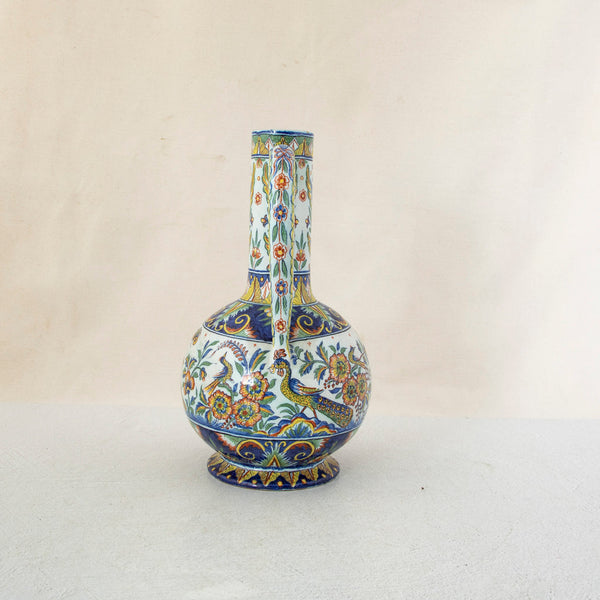 19th Century Faience Pitcher