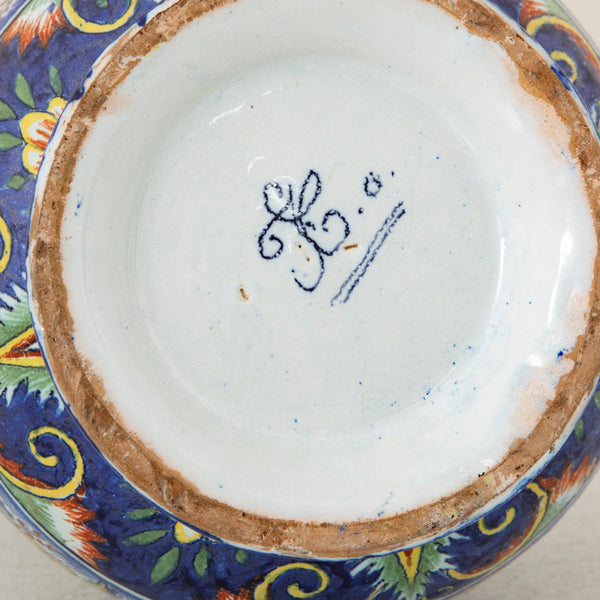 19th Century Faience Pitcher