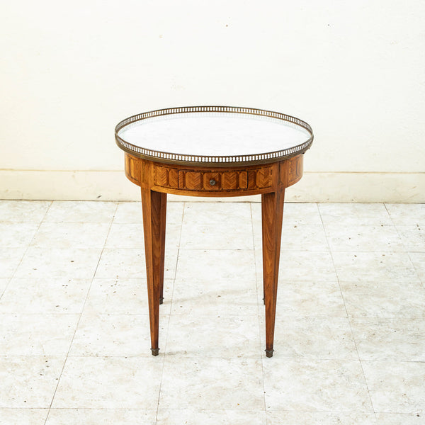 Marquetry Table Bouillotte