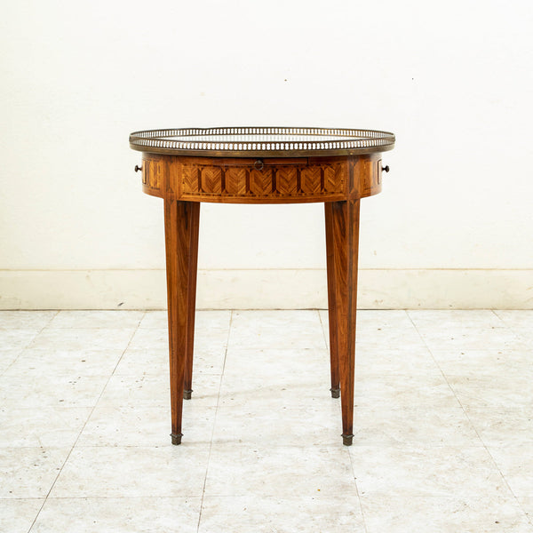 Marquetry Table Bouillotte