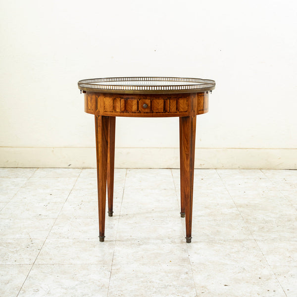 Marquetry Table Bouillotte