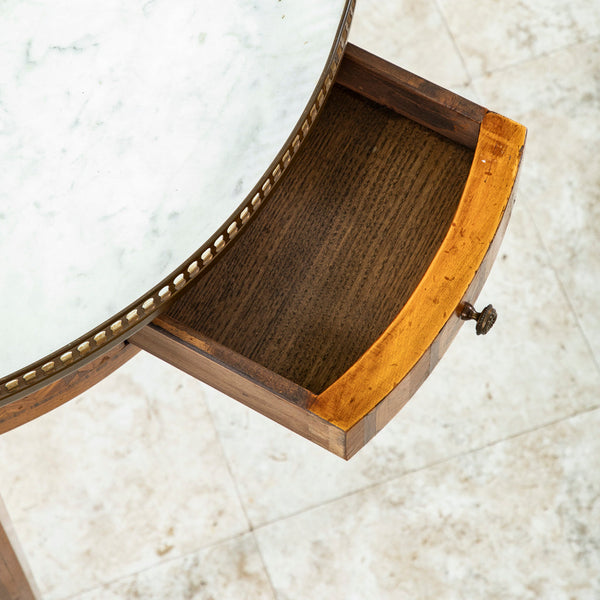 Marquetry Table Bouillotte