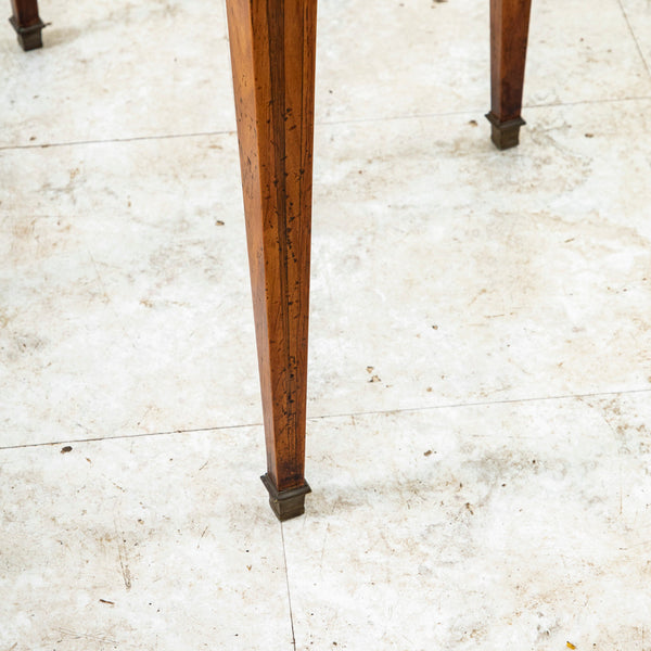 Marquetry Table Bouillotte
