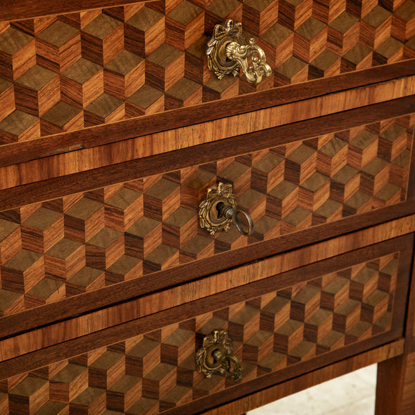 19th Century Marquetry Chest