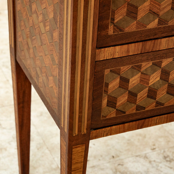 19th Century Marquetry Chest