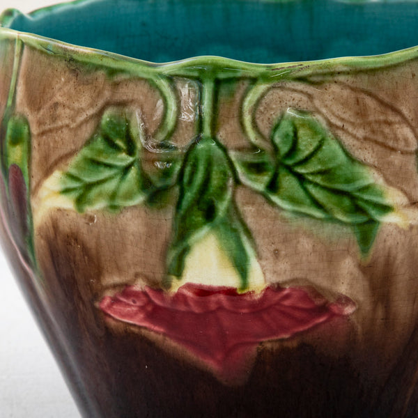 Majolica Cachepot