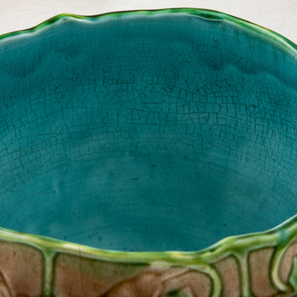 Majolica Cachepot