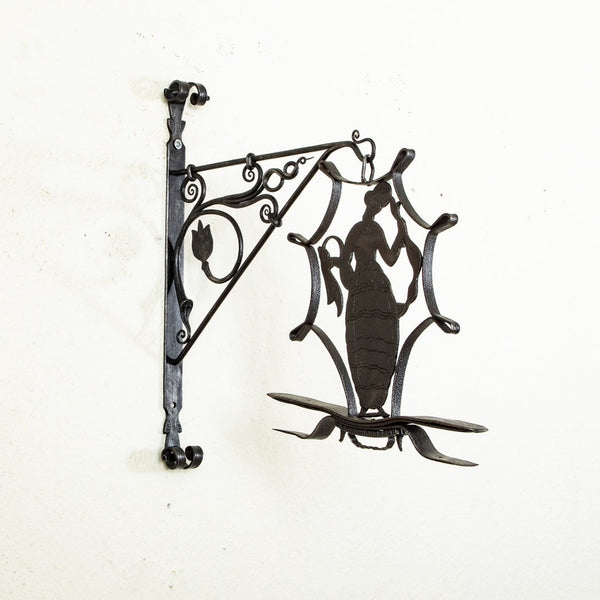 Hand Forged Iron Sign