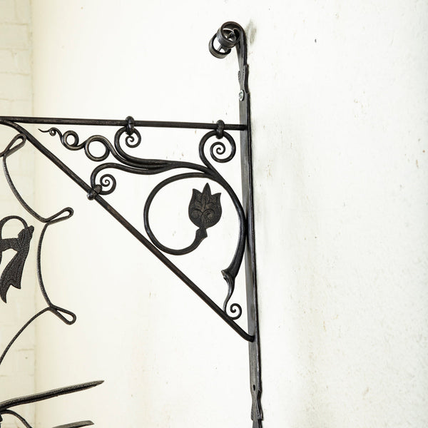 Hand Forged Iron Sign