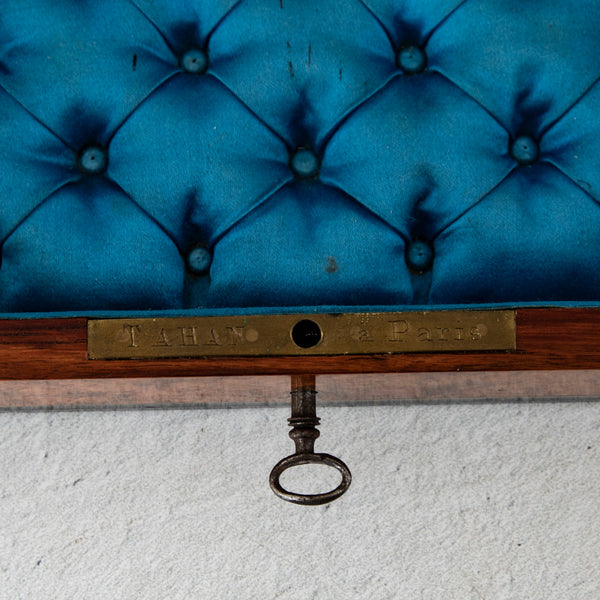 Marquetry Box Signed Tahan