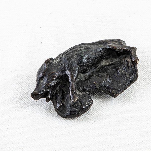 Petite Bronze Wild Boar