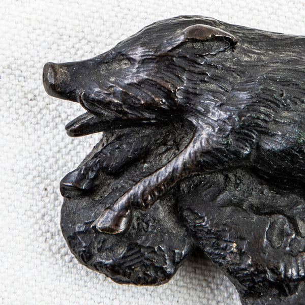 Petite Bronze Wild Boar