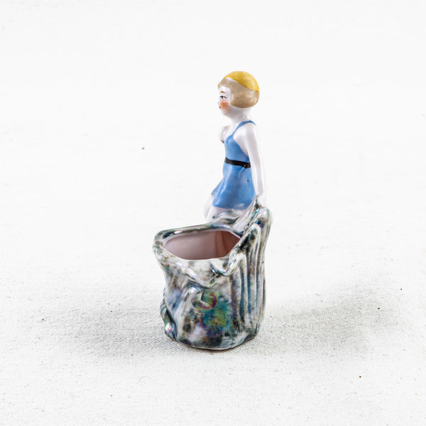 1930's Porcelain Bather