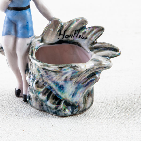 1930's Porcelain Bather