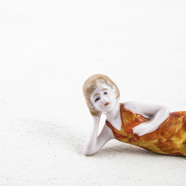 1930's Porcelain Bather