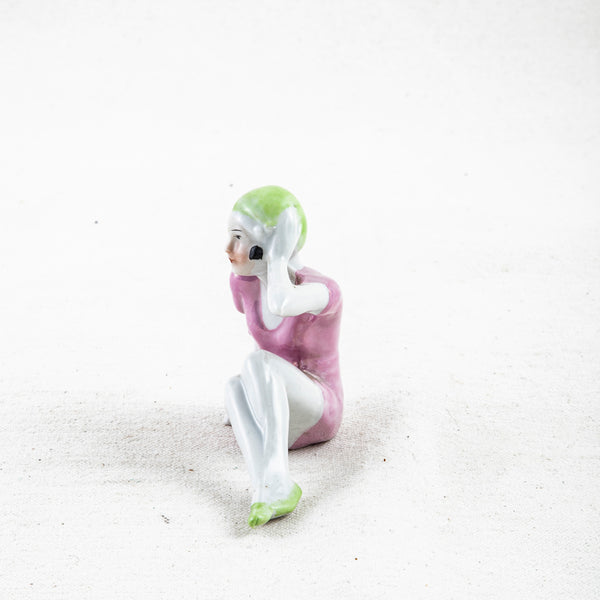 1930's Porcelain Bather