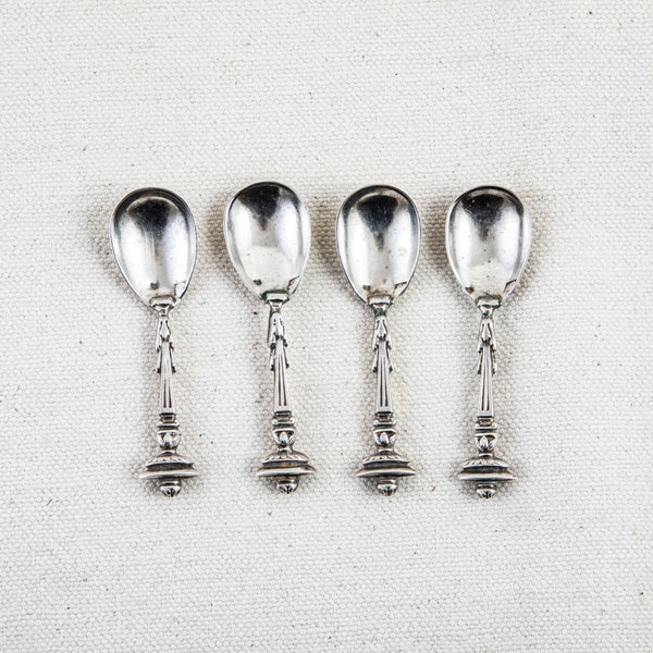 Silver Salt and Pepper Spoons