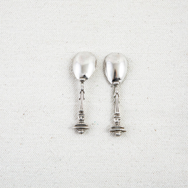 Silver Salt and Pepper Spoons