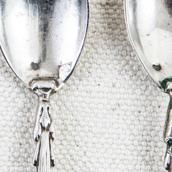 Silver Salt and Pepper Spoons