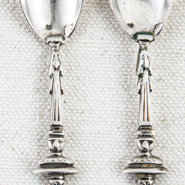 Silver Salt and Pepper Spoons
