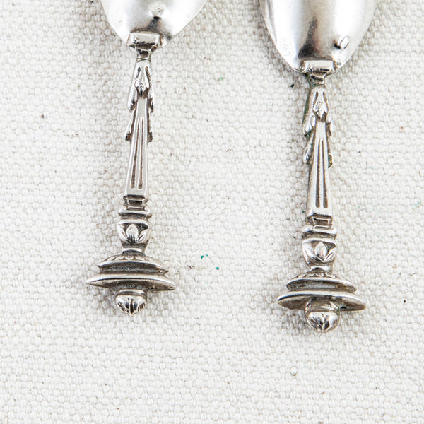Silver Salt and Pepper Spoons