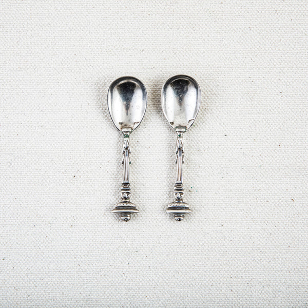 Silver Salt and Pepper Spoons