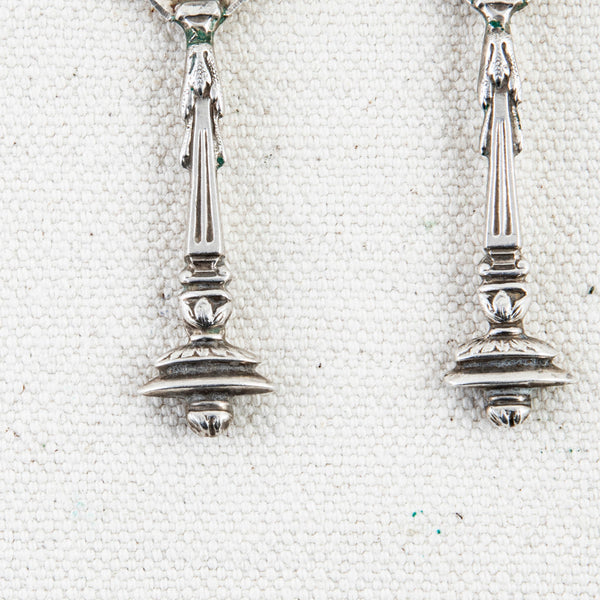 Silver Salt and Pepper Spoons