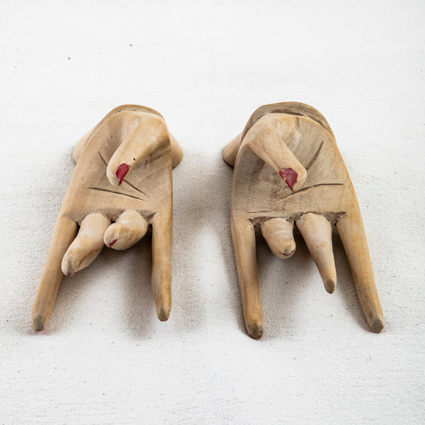 Wooden Lady's Hand